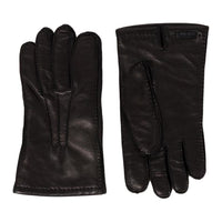 MIU MIU Nappa Leather Gloves Women's Black