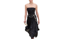 CHANEL Sleeveless Dresses Women's Black