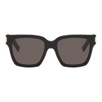 SAINT LAURENT Acetate Square Sunglasses Men's Black