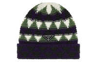 PRADA Cashmere Wool Beanies Women's Multicolor