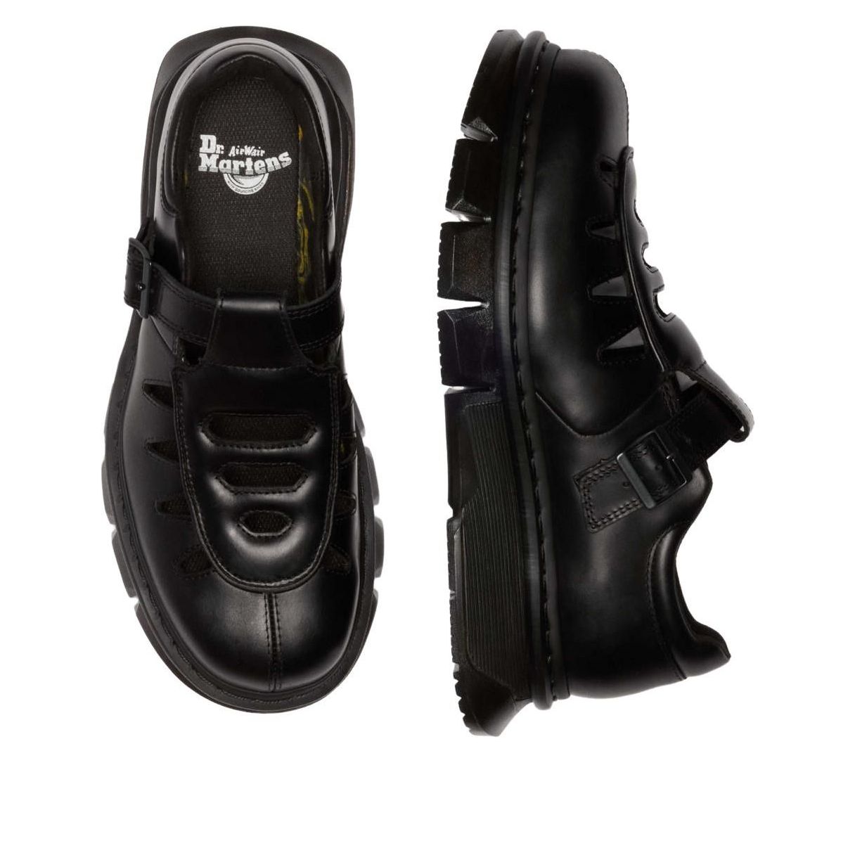 Dr. Martens Qubist Fisherman 'Black' 42308001