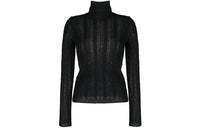 SAINT LAURENT Slim Fit Sweater Women's Black