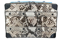 LOUIS VUITTON Trunk Python Skin Soft Box Small Square Bag Shoulder Bag Crossbody Bag Regular Unisex Multicolor