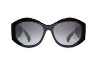 CHANEL Sunglasses Women's Black