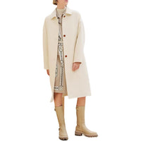 HERMES FW24 Coats Women's White