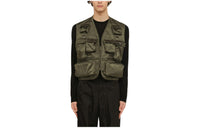 PRADA SS24 Vest Men's Army Green