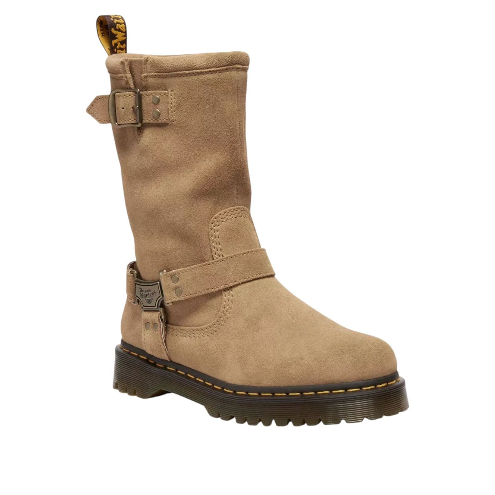 Dr. Martens Anistone Hi Biker Boots 'Savannah Tan' 42588200