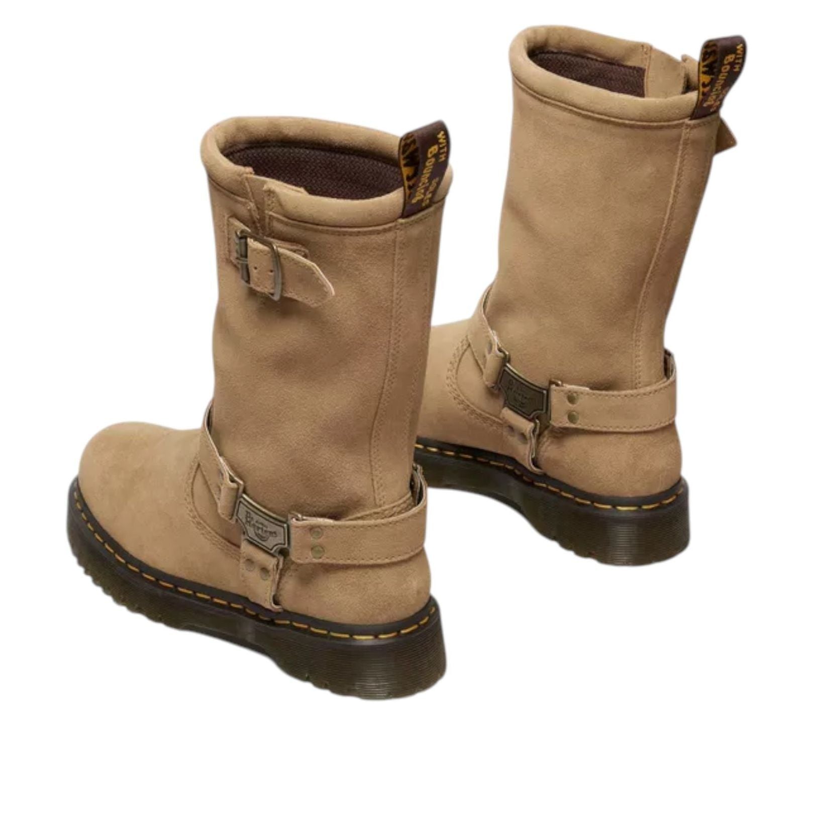 Dr. Martens Anistone Hi Biker Boots 'Savannah Tan' 42588200