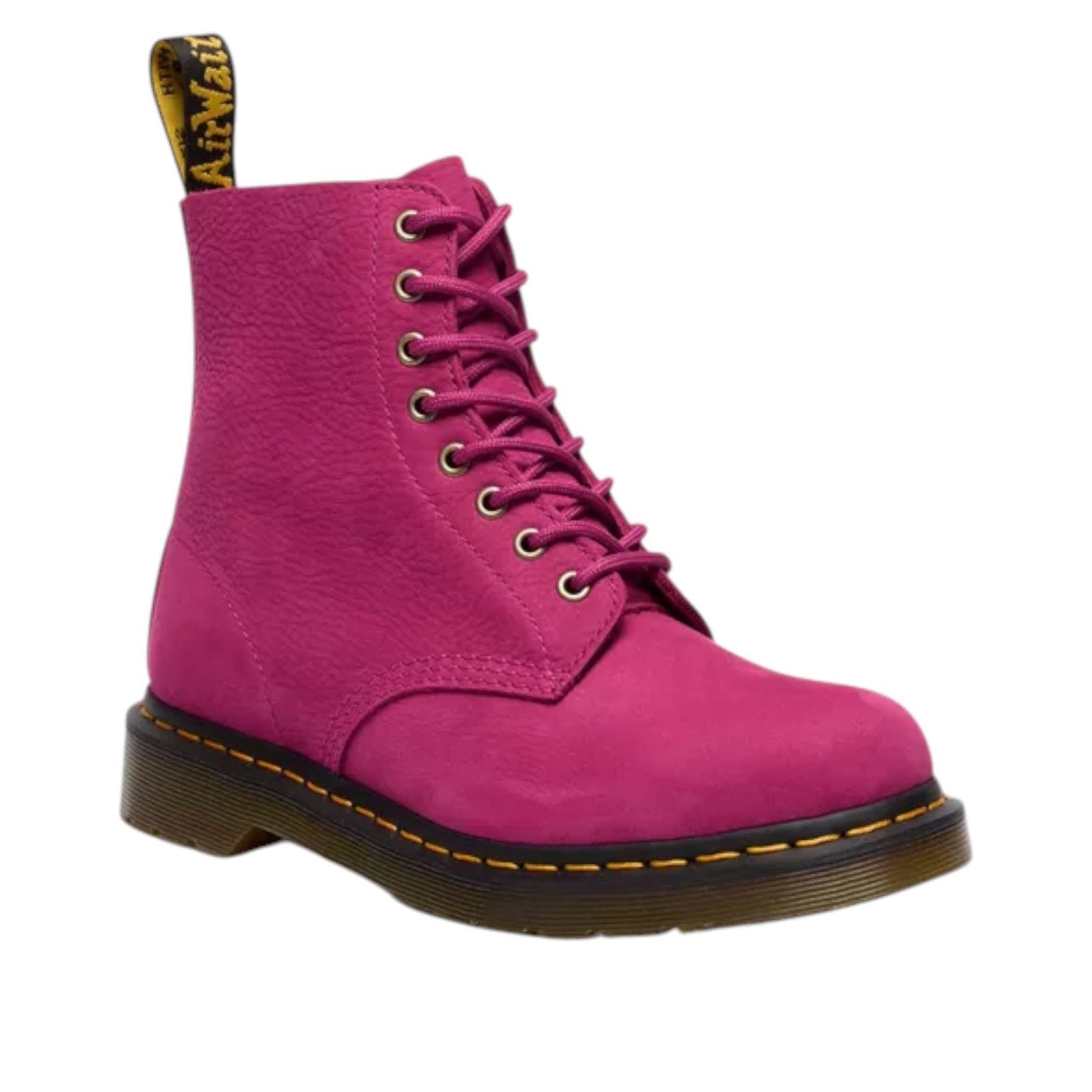 Dr. Martens 1460 Milled Nubuck Lace Up Boots 'Fuchsia Pink' 42596650