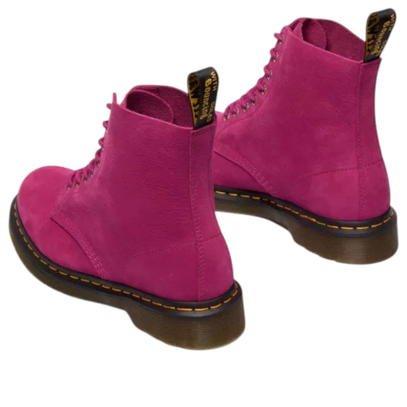 Dr. Martens 1460 Milled Nubuck Lace Up Boots 'Fuchsia Pink' 42596650