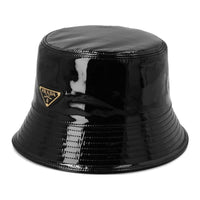 PRADA Lambskin Bucket Hats Women's Black