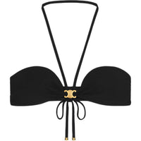 CELINE Triomphe SS25 Bra Women's 1 Pack Black
