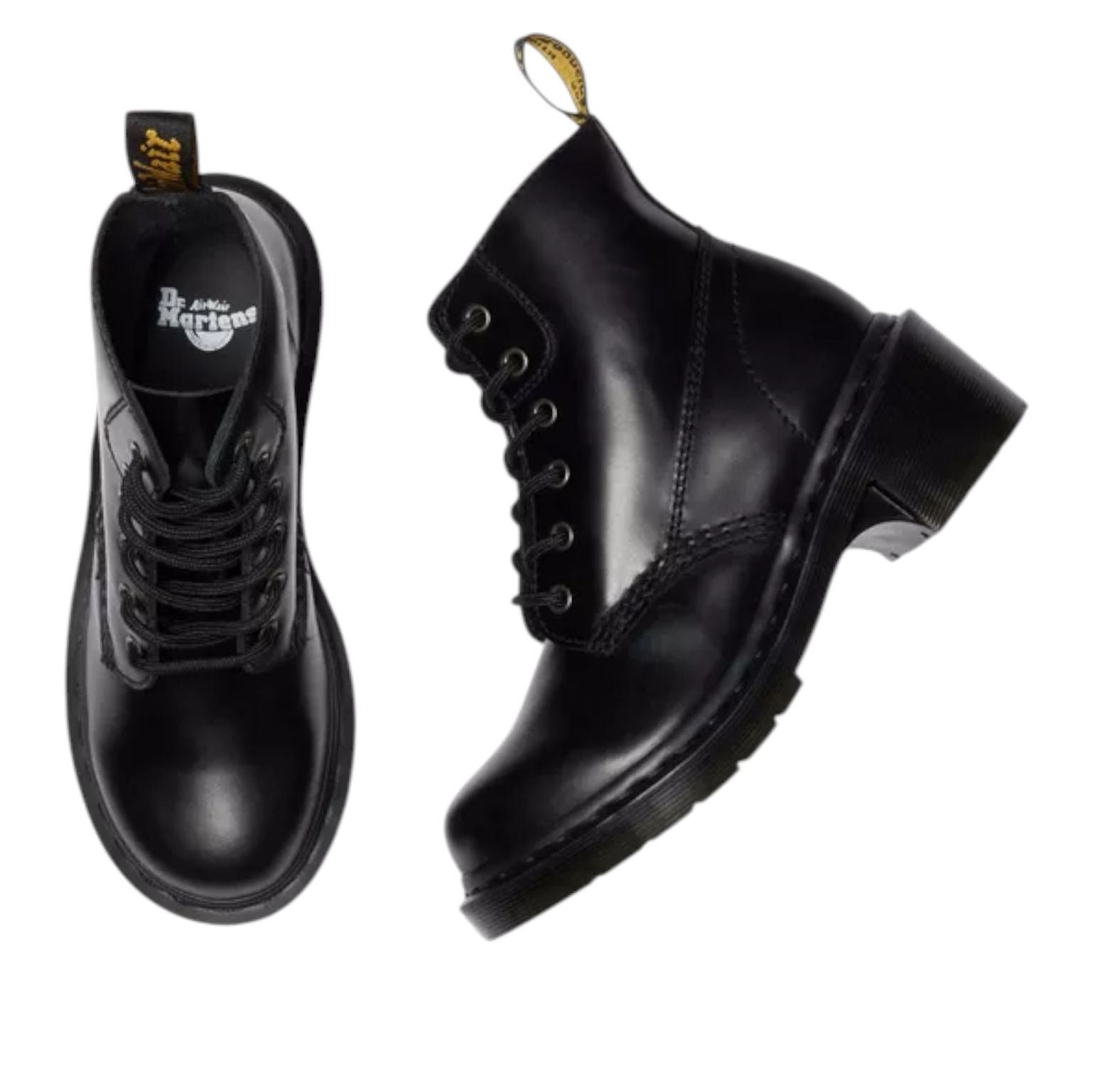 Dr. Martens Alderstone Orleans Lace Up Ankle Boots 'Black' 42602001