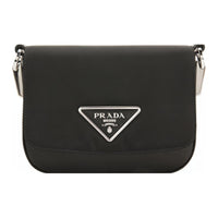 PRADA Fabric Shoulder Bag, Crossbody Bag Black