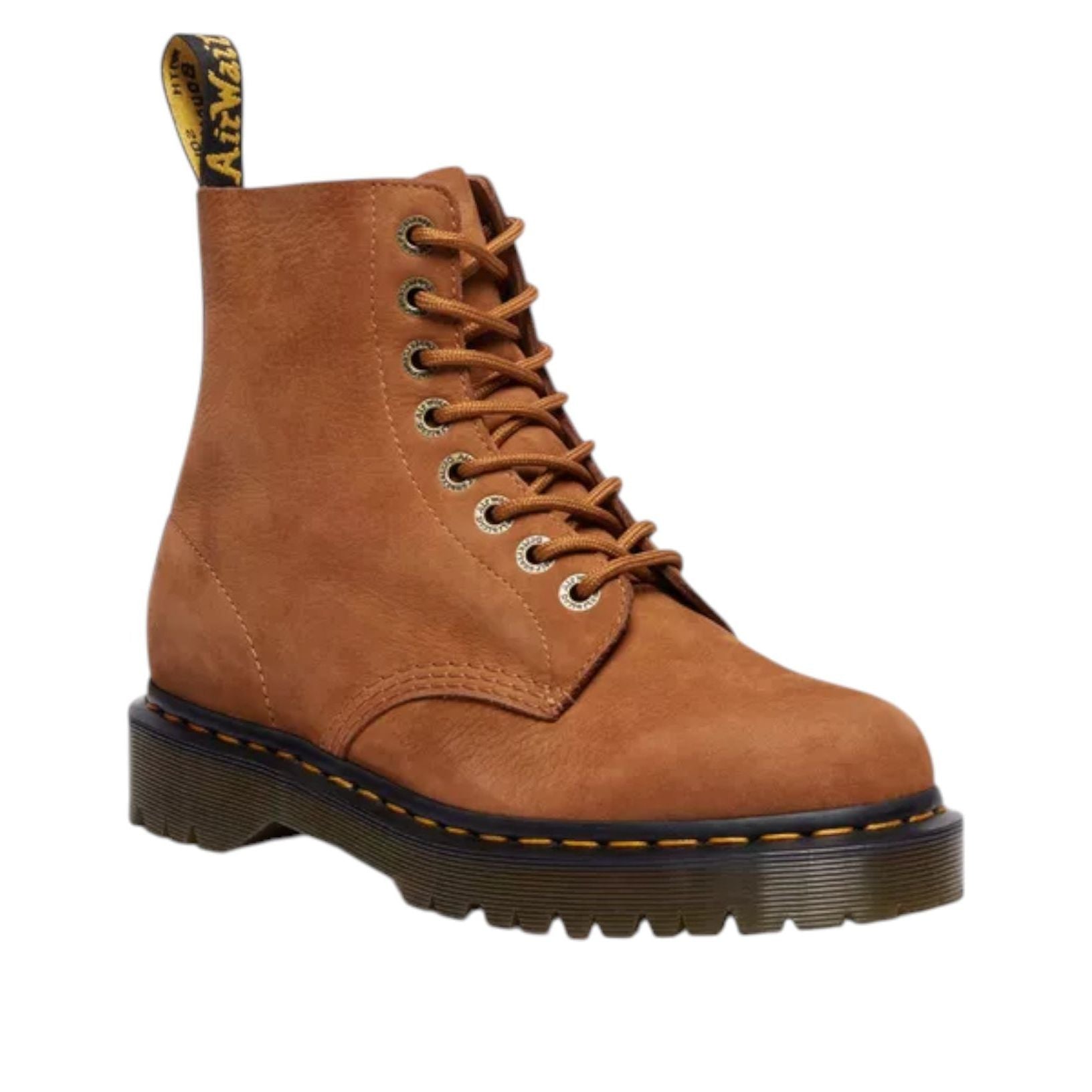 Dr. Martens 1460 Pascal Bex Soft Nubuck Lace Up Boots 'Desert Brown' 42722200