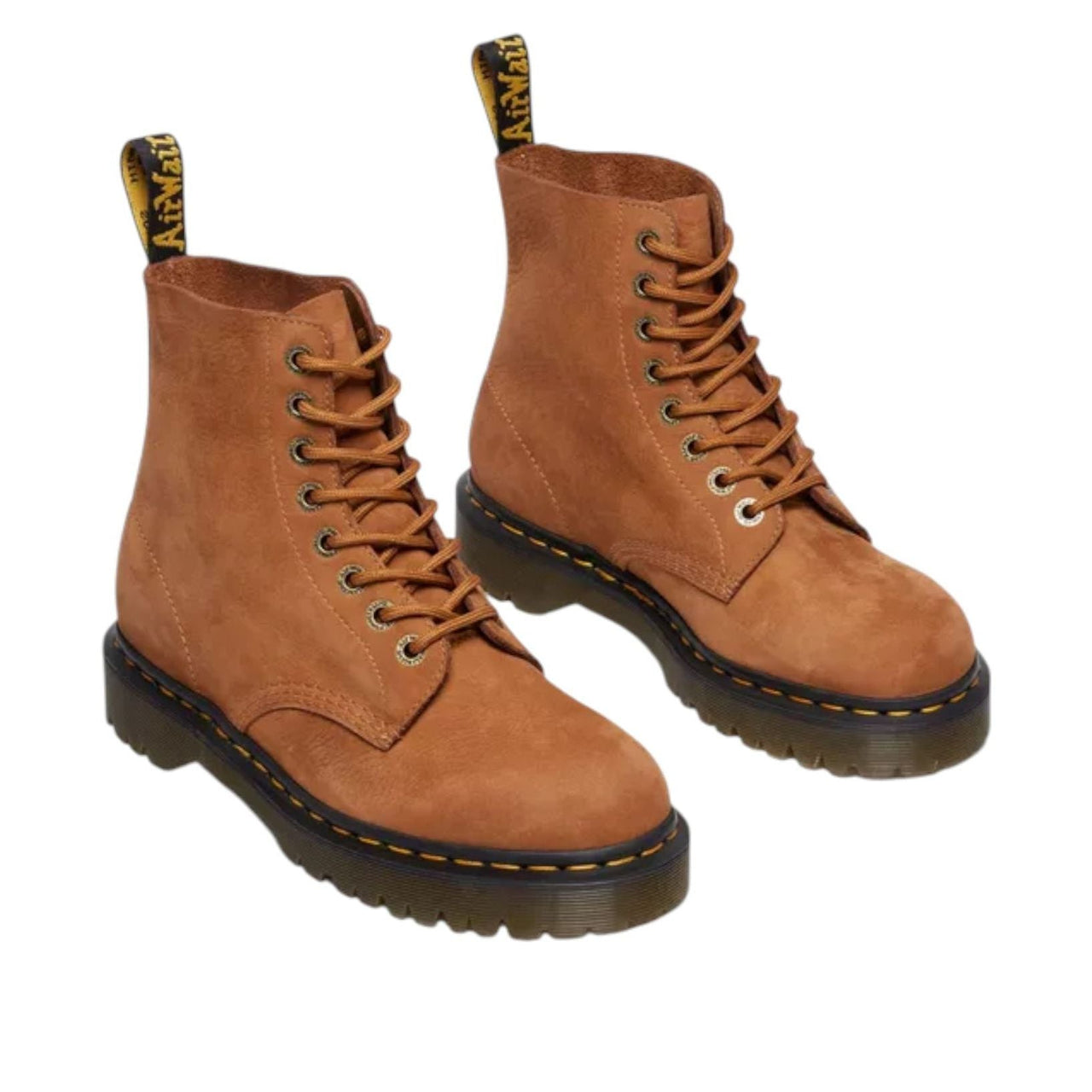 Dr. Martens 1460 Pascal Bex Soft Nubuck Lace Up Boots 'Desert Brown' 42722200