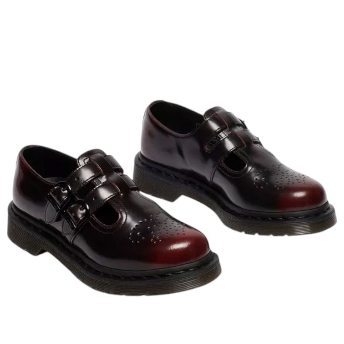 (WMNS) Dr. Martens 8065 Arcadia Rub Off Leather Mary Jane 'Arcadia' 42730600