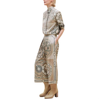 HERMES FW24 Casual Pants Women's Beige