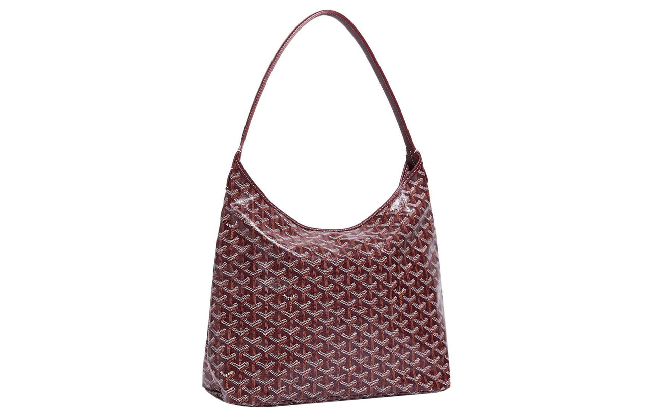 GOYARD Bohème Hobo Canvas With Calfskin Dog's Teeth Shoulder Bag Combo Bag Shoulder Bag Women's
