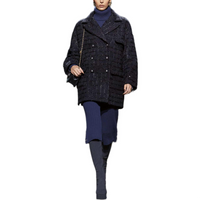 CHANEL FW24 Coats Women's Black