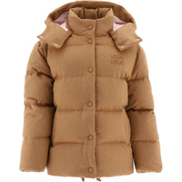 MIU MIU FW22 Jackets Coats Women's Brown