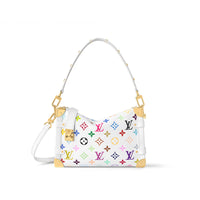 LOUIS VUITTON X Takashi Murakami Side Trunk Mm White Multicolored
