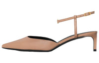 CELINE Slim Heel High Heels 5cm Women's Apricot
