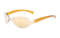 CHANEL Pre-Owned 2000 CC Oval-frame Sunglasses