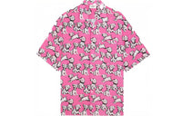 CELINE Hawaiian Shirt In Viscose With Artist Print