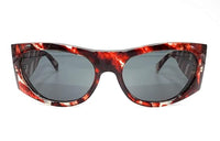 CELINE Irregular Shape Sunglasses Women's Red