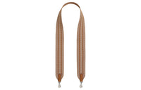 HERMES Cavale Canvas With Swift Calfskin Shoulder Strap Bag Straps Women's Light Beige Multicolor Beige Multicolor Gold