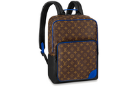 LOUIS VUITTON Dean Backpack Monogram Macassar Blue