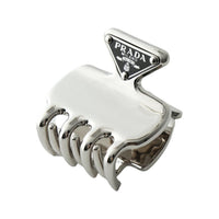 PRADA Metal Hair Clips Women's Silver