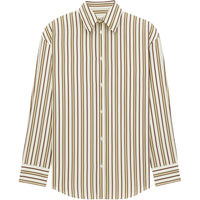 SAINT LAURENT Shirt Women's Burgundy Khaki