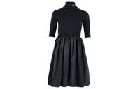 PRADA Short-Sleeved Dresses Women's Black