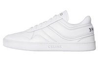 CELINE Trainer Low Top Stylish Skateboarding Shoes Women's White