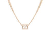 CHANEL Alloy Necklaces Women's Gold