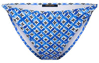 LOUIS VUITTON Monogram Flower Tile Bikini Bottoms