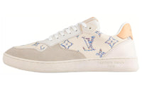 LOUIS VUITTON Stadium Abrasion Resistant Low Top Skateboard Shoes Women's Greige