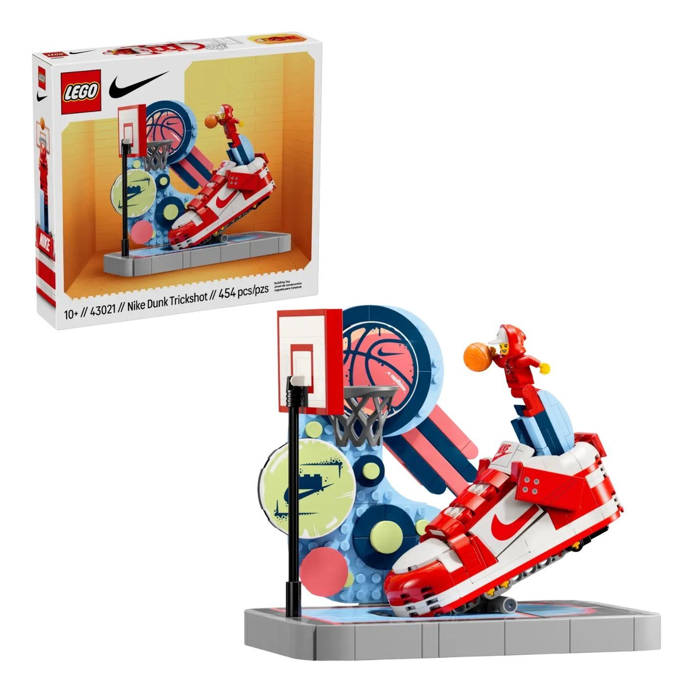 LEGO x Nike Dunk Trickshot Set 43021