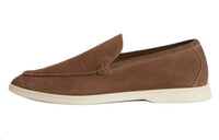 Loro Piana Summer Walk Loafers Men's Brown