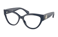 CHANEL Eyeglass Frames Unisex Dark Blue