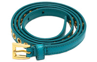 PRADA Leather Belts Women's Blue