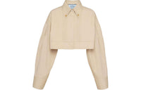 PRADA Cropped Cotton Jacket