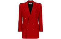 SAINT LAURENT SS22 Business Suits Coats Women's Red
