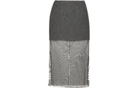 PRADA Casual Long Skirts Women's Black