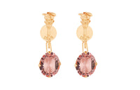 DIOR Earrings Women's Pink