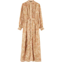 Loro Piana Long-Sleeved Dresses Women's Light Brown