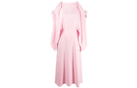PRADA Short-Sleeved Dresses Women's Pink