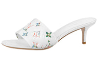 LOUIS VUITTON Revival Odor Resistant Slide Slippers Women's White